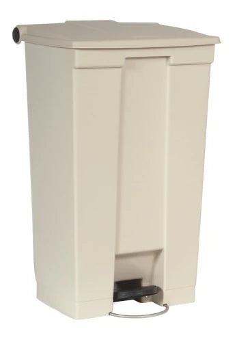 Rubbermaid Classic Step-On Container 87 Liter Beige