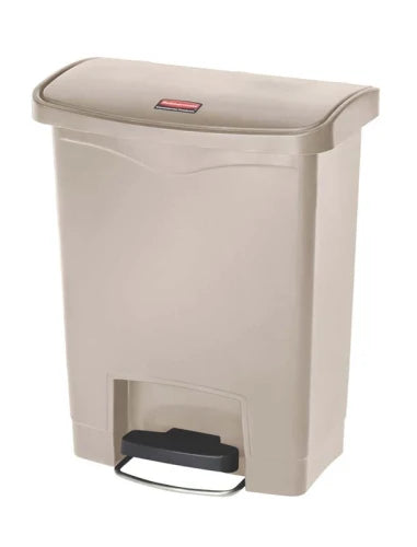 Rubbermaid Slim Jim Step-On Container 30 Liter Beige