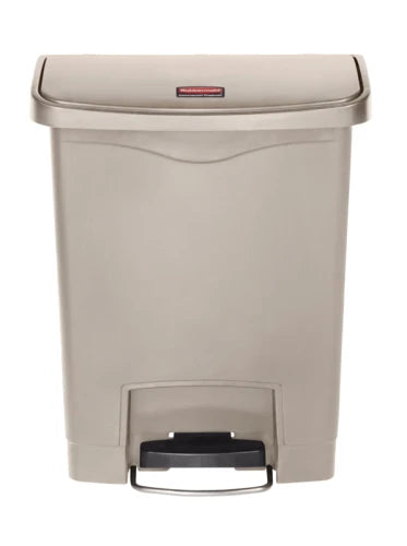 Rubbermaid Slim Jim Step-On Container 30 Liter Beige