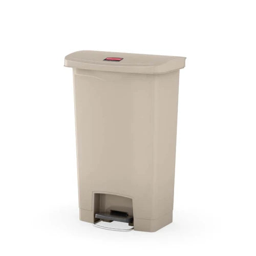 Rubbermaid Slim Jim Step-On Container 50 Liter Beige