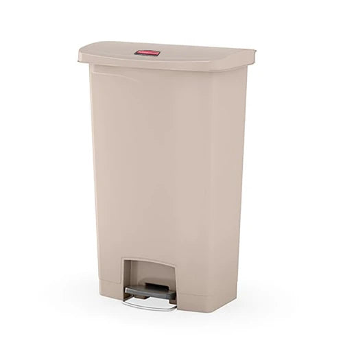 Rubbermaid Slim Jim Step-On Container 68 Liter Beige
