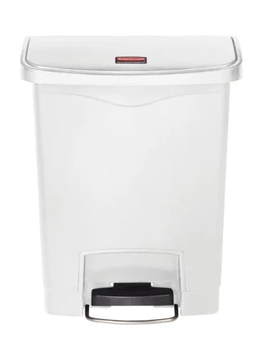 Rubbermaid Slim Jim Step-On Container 30 Liter Wit