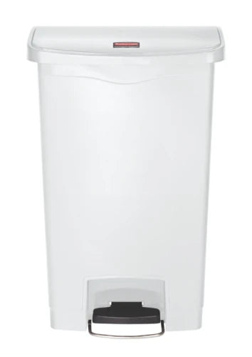 Rubbermaid Slim Jim Step-On Container 50 Liter Wit