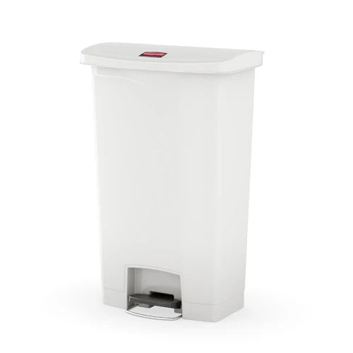 Rubbermaid Slim Jim Step-On Container 68 Liter Wit