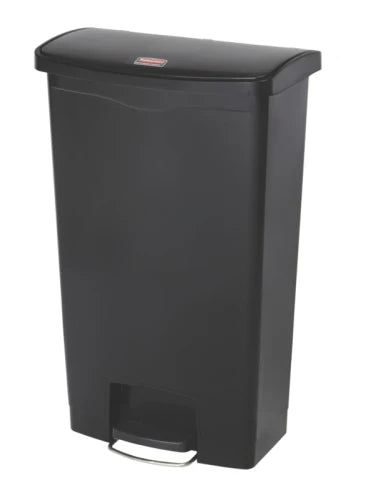 Rubbermaid Slim Jim Step-On Container 68 Liter Zwart