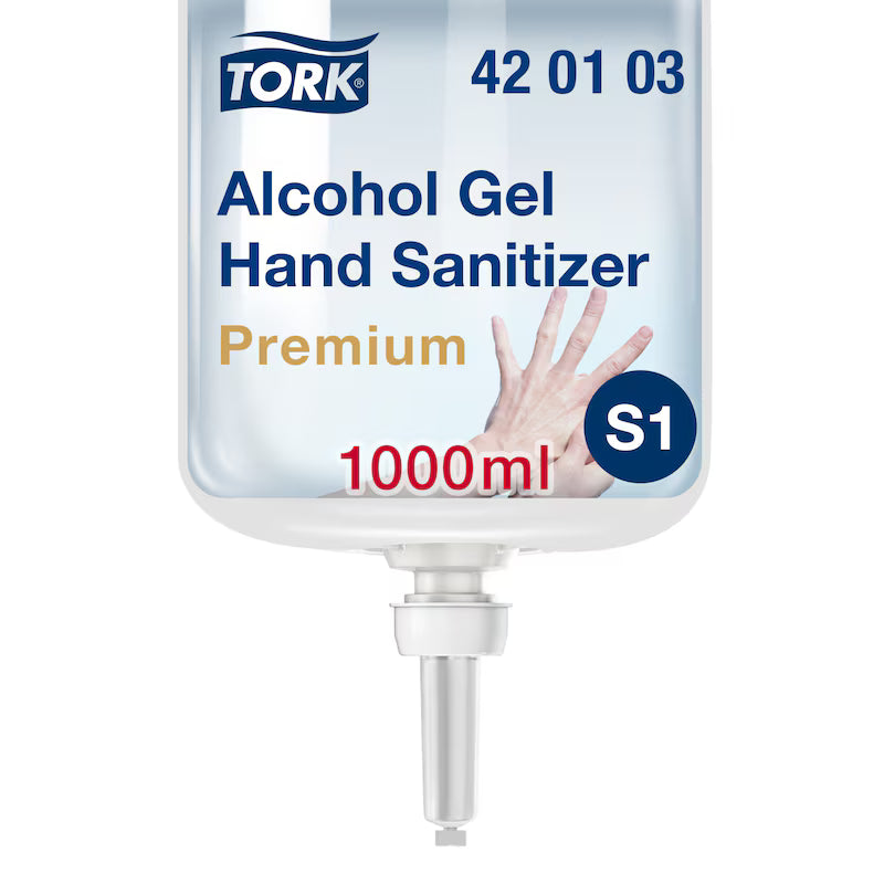 Tork Alcohol Gel voor Handdesinfectie - 6x1 liter S1 (420103)