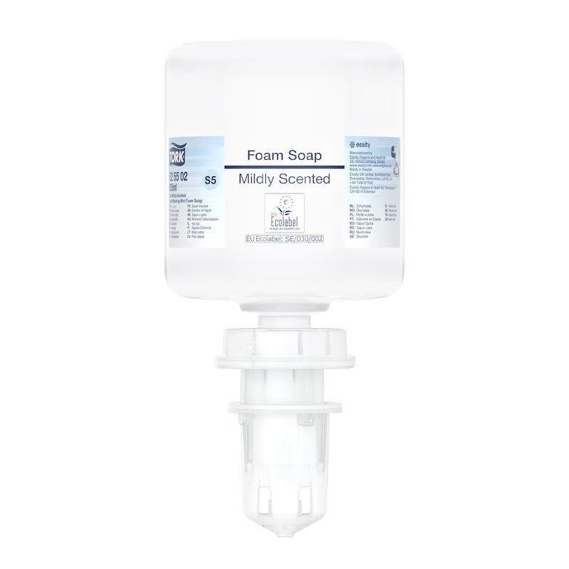 Tork Mild Geparfumeerde Mini Schuimhandzeep - 8x525ml S5 (525502)