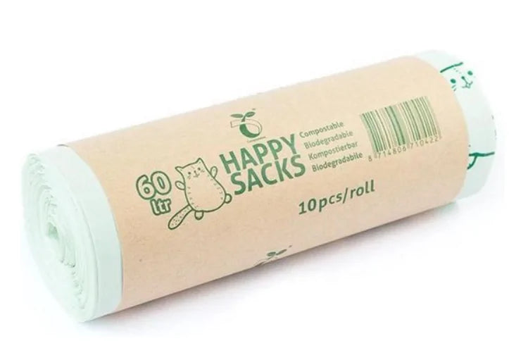 Bio Zakken 60x80cm T30 Happy Sacks 240 stuks