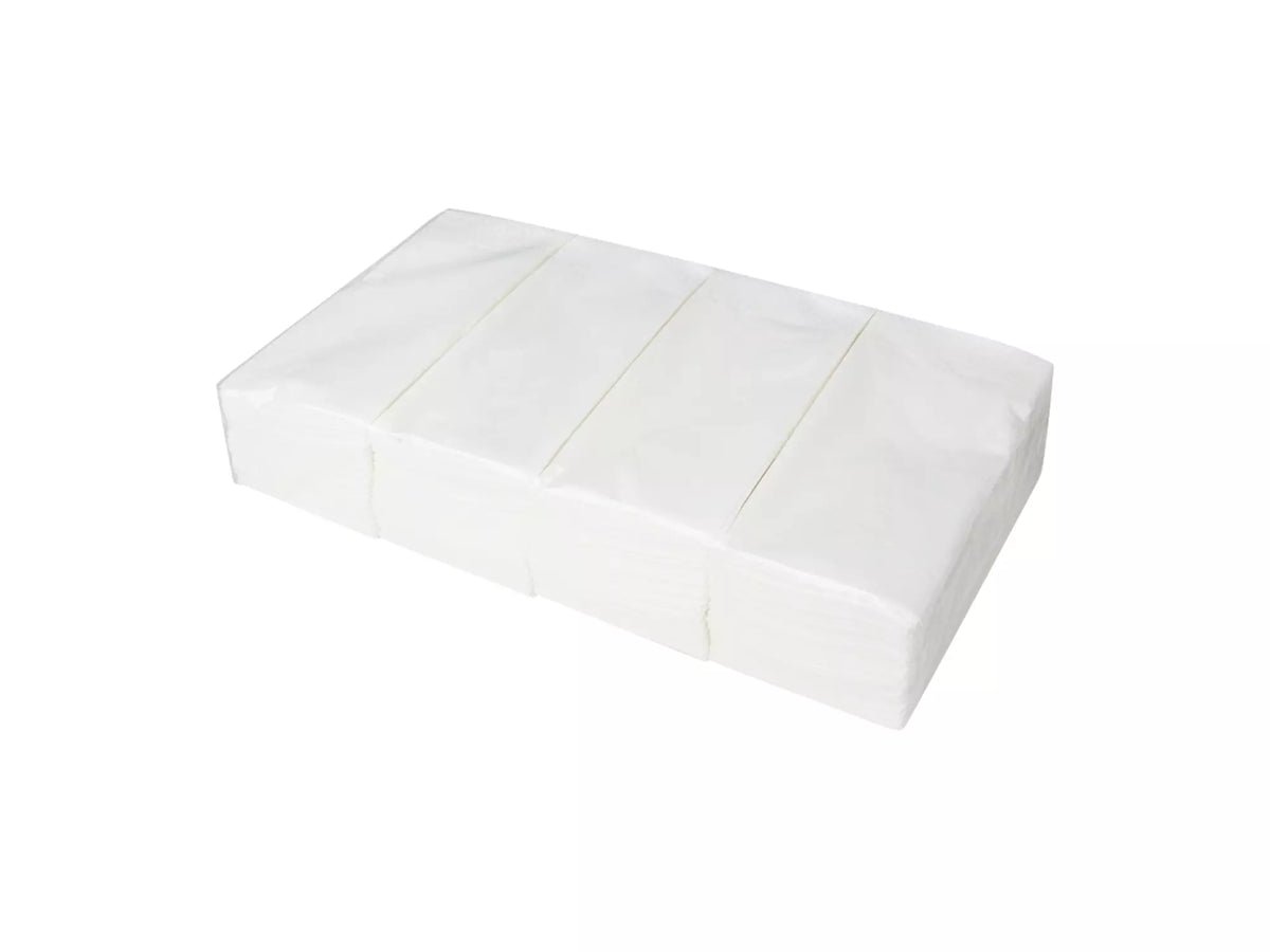Servetten 1/8 vouw 40x40cm 2-laags wit (158041)
