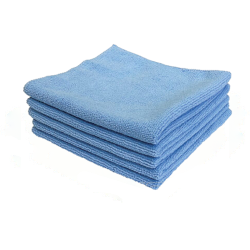 Microvezeldoek blauw