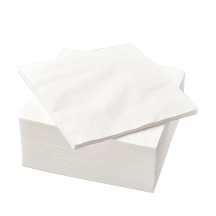 Servetten 4-vouw 33x33cm 2-laags (2000 stuks)