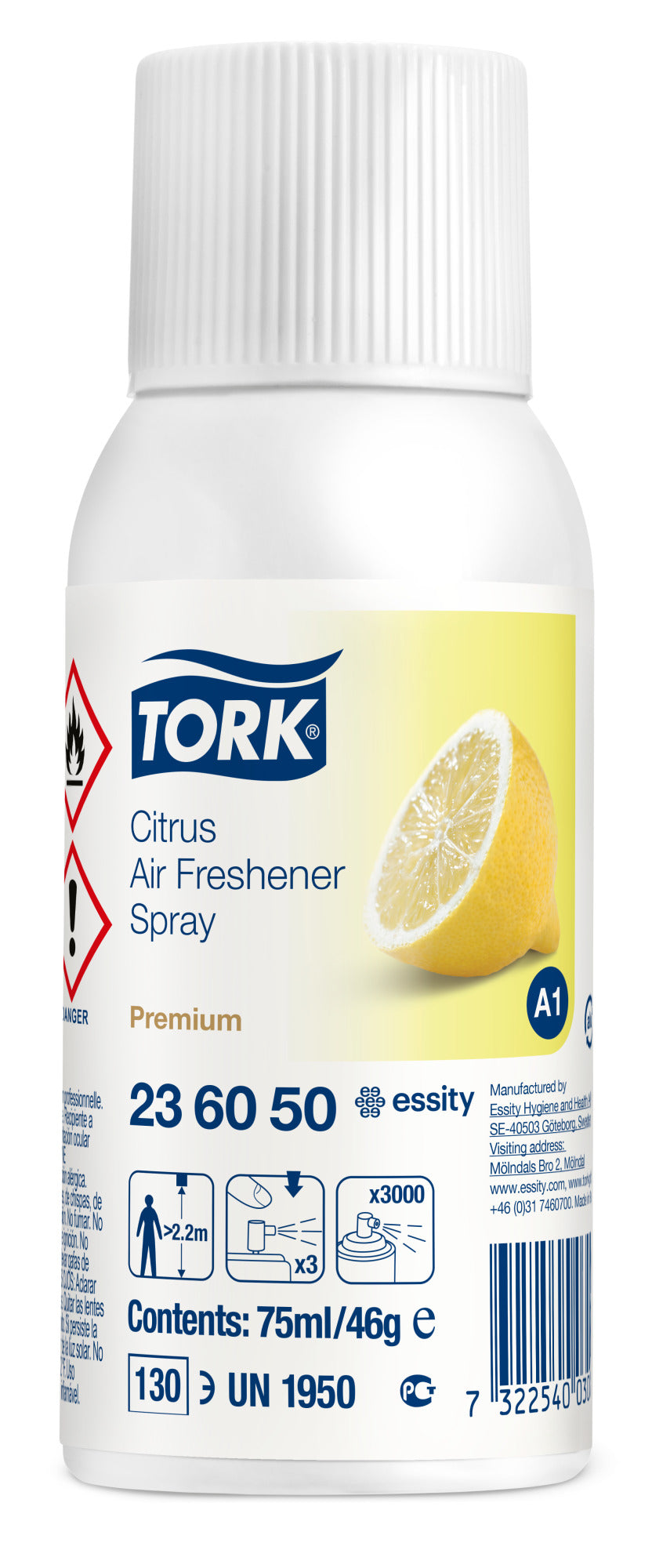 Tork Luchtverfrisser Citrusgeur 12 stuks A1 (236050)