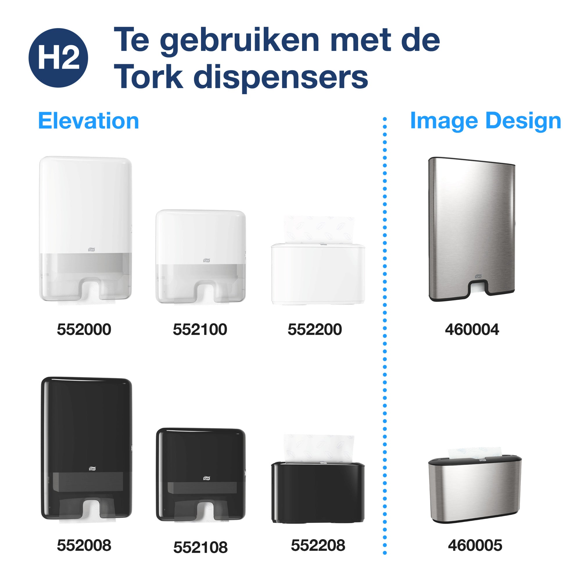 Tork Xpress® Zachte Multifold Handdoeken 2-laags 21x34cm 2310 stuks H2 (100288)