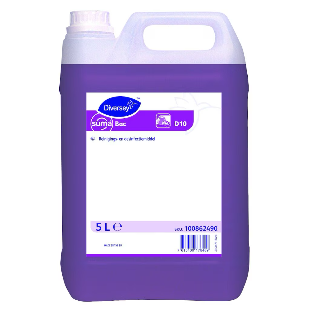 Suma Bac D10 5L - Reinigings- en desinfectiemiddel