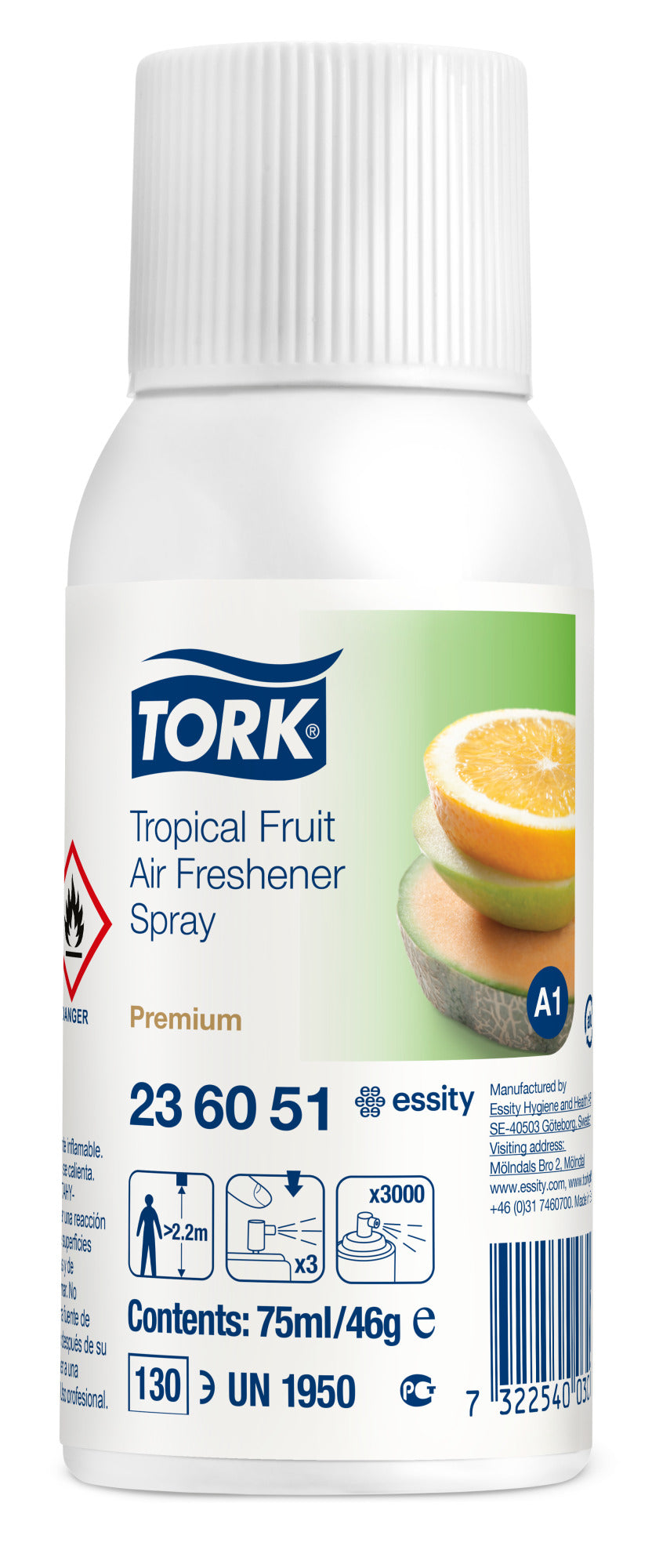 Tork Luchtverfrisser Tropische Fruitgeur 12 stuks A1 (236051)