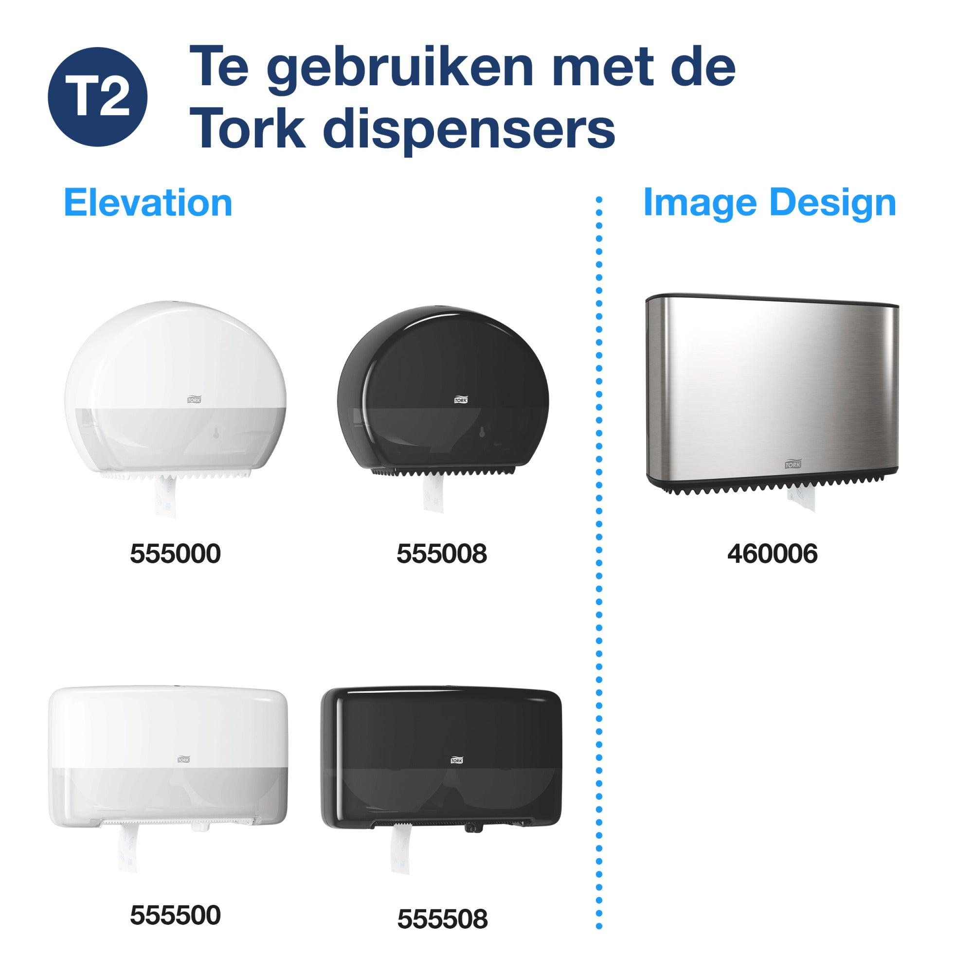 Tork Extra Zacht Mini Jumbo Toiletpapier Premium 3-laags - 12 Rollen x 120 Meter T2 (110255)
