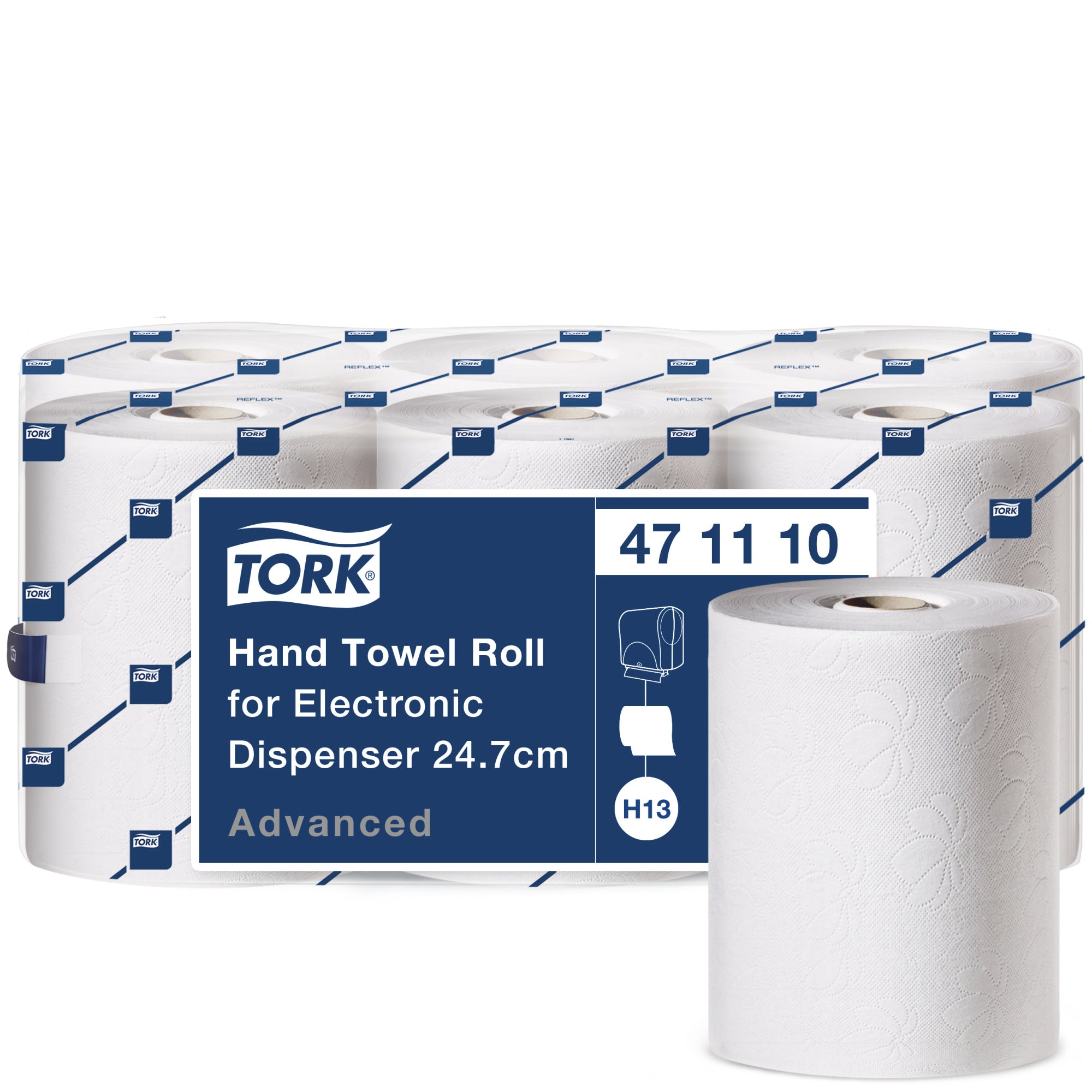 Tork Enmotion Handdoekrol Advanced 2-laags 6x143m H13 (471110)