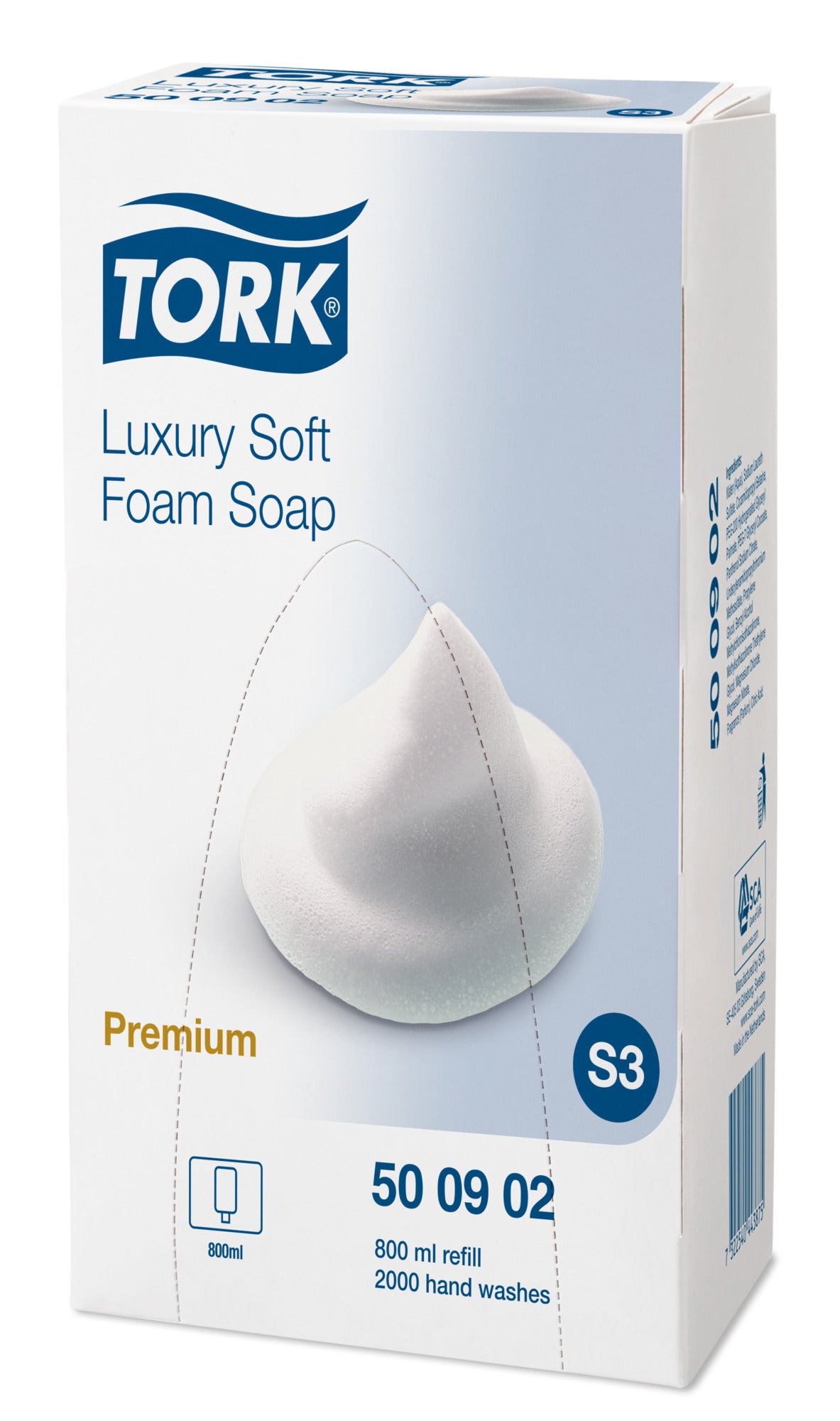 Tork Luxe Zachte Schuimzeep - 4x800ml S3 (500902)