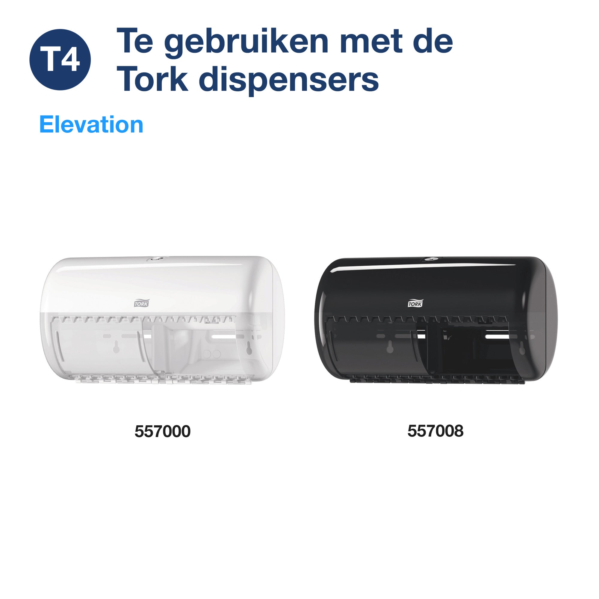 Tork Traditioneel Toiletpapier King-Size 2-laags - 24 Rollen x 500 Vel T4 (120261)